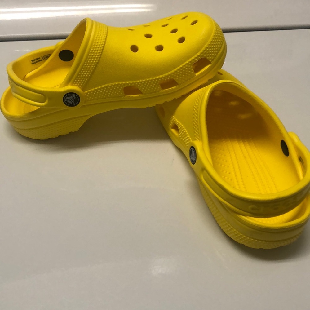 Bright Yellow Crocs 🌞